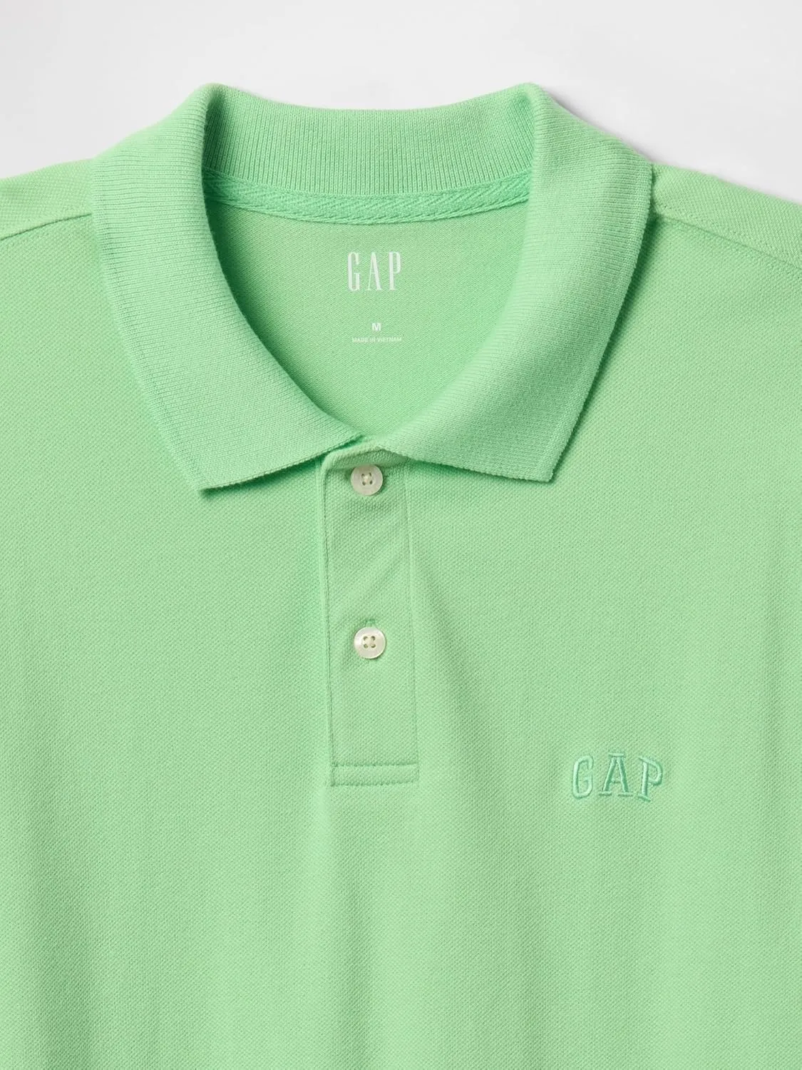 GAP Men's Logo Pique Polo