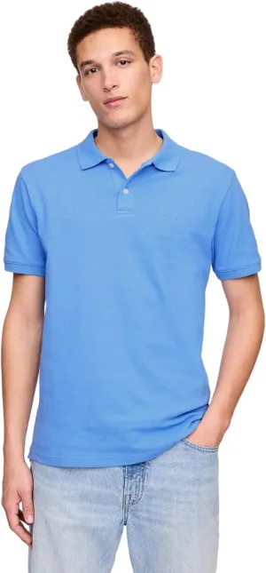 GAP Men's Logo Pique Polo