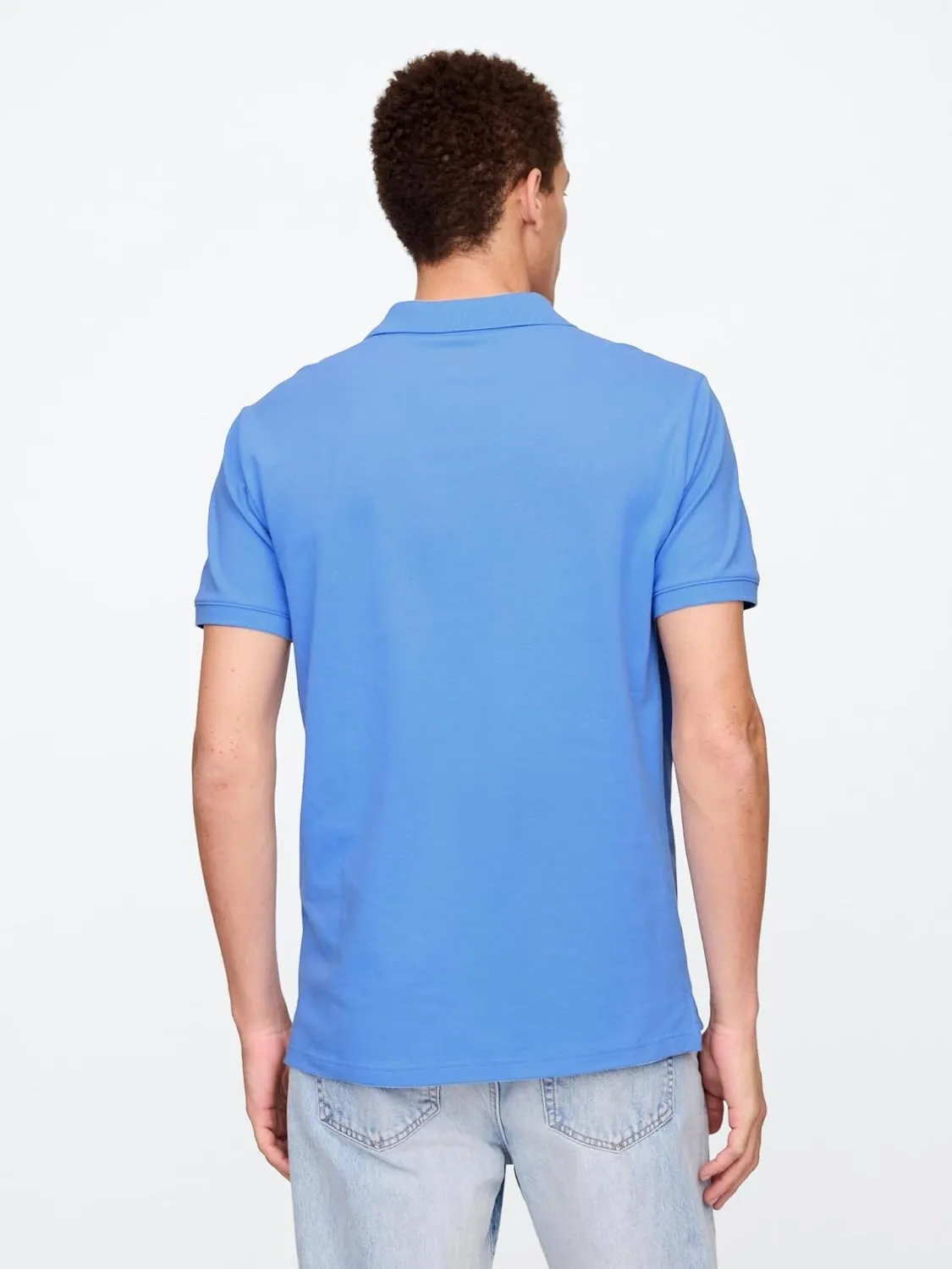 GAP Men's Logo Pique Polo