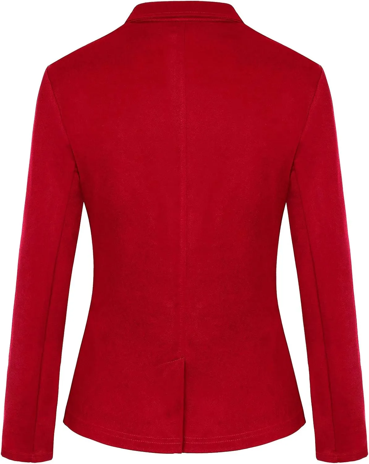 MINTLIMIT Women Long Sleeve Button Blazers Work Casual Office Notch Lapel Business Open Front Blazer Jacket with Pockets