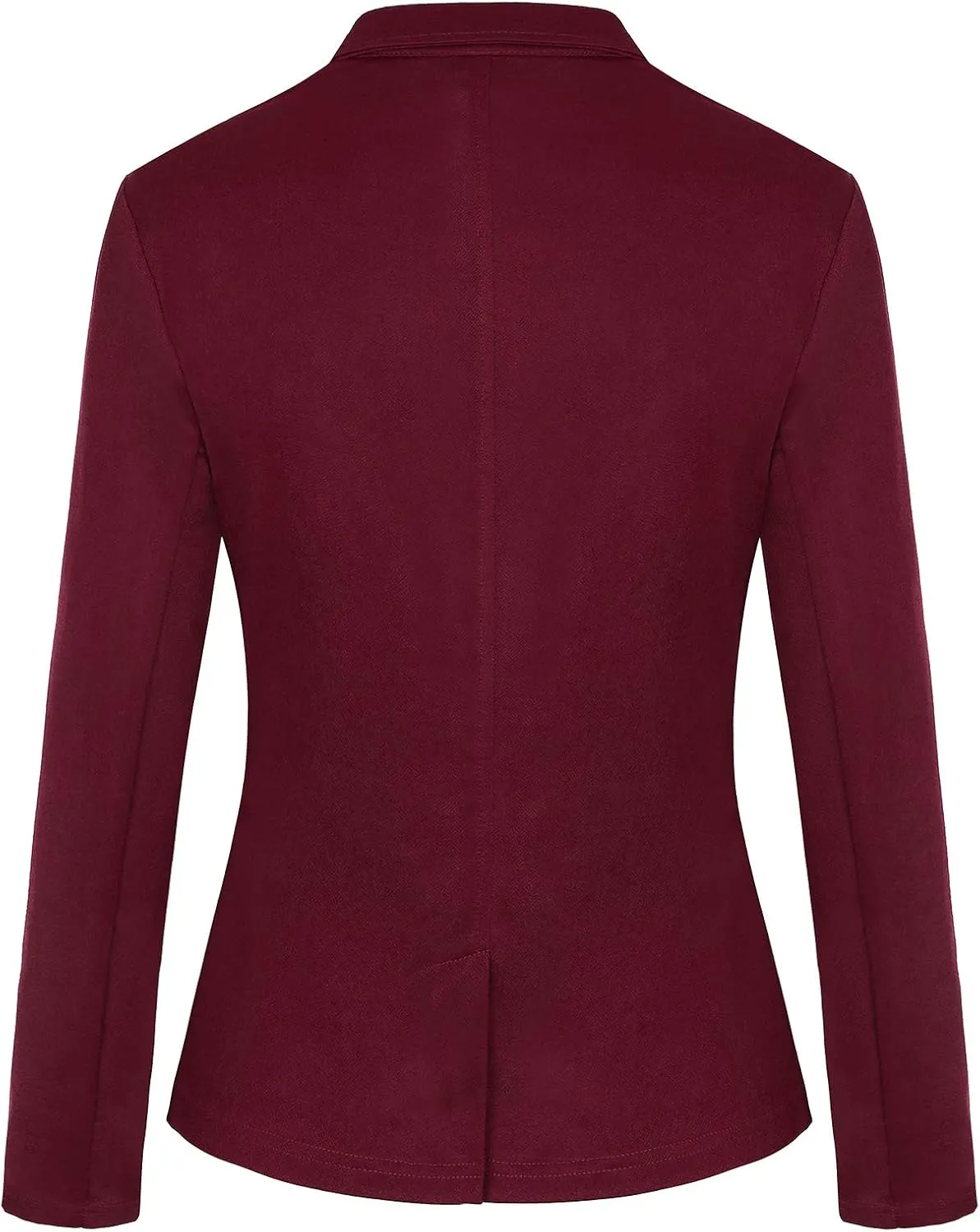 MINTLIMIT Women Long Sleeve Button Blazers Work Casual Office Notch Lapel Business Open Front Blazer Jacket with Pockets