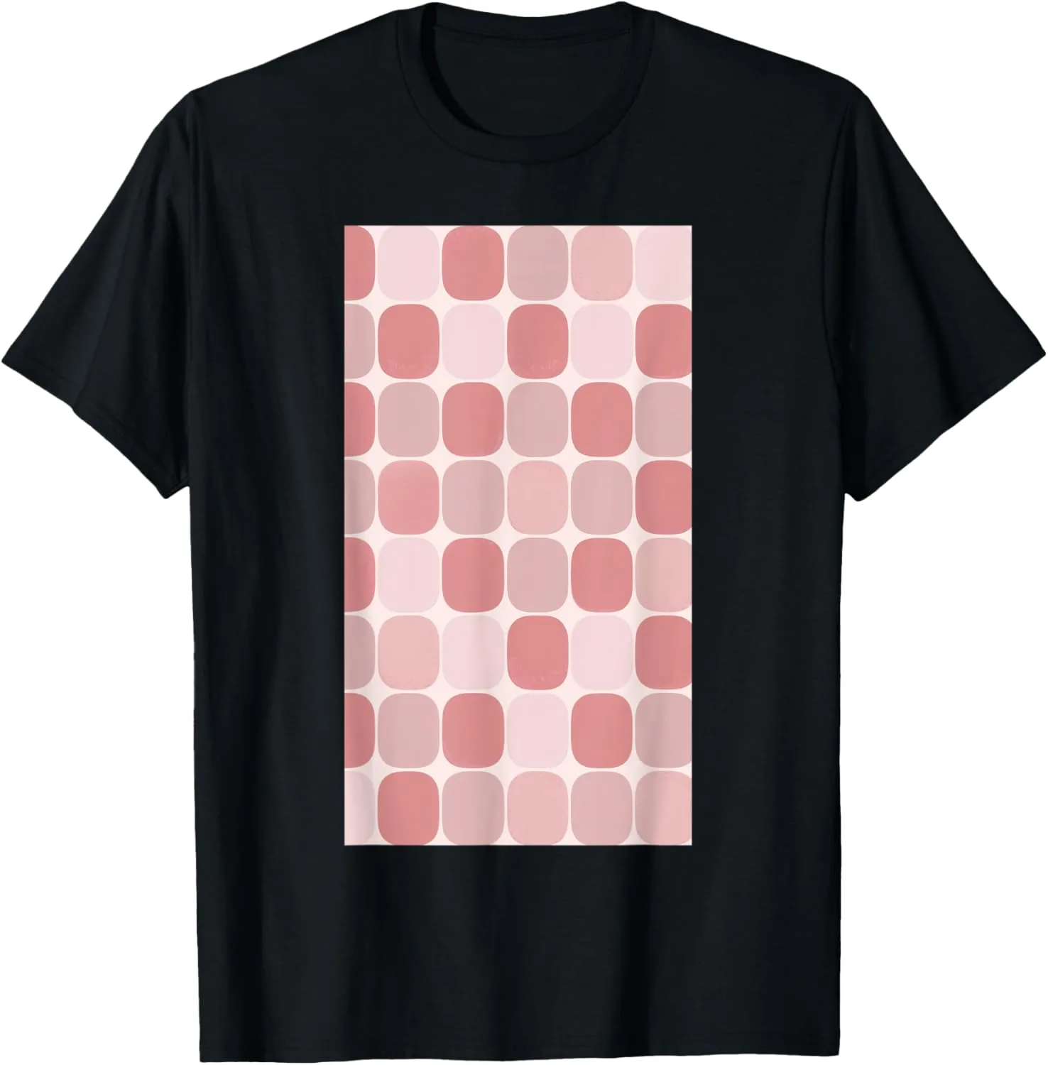 Wavy Pattern Aesthetic Pastel Geometric Patterns T-Shirt