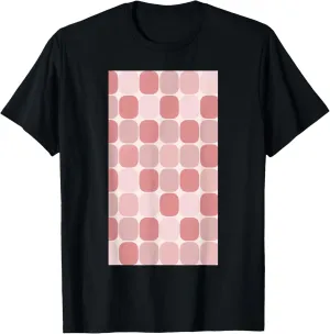 Wavy Pattern Aesthetic Pastel Geometric Patterns T-Shirt