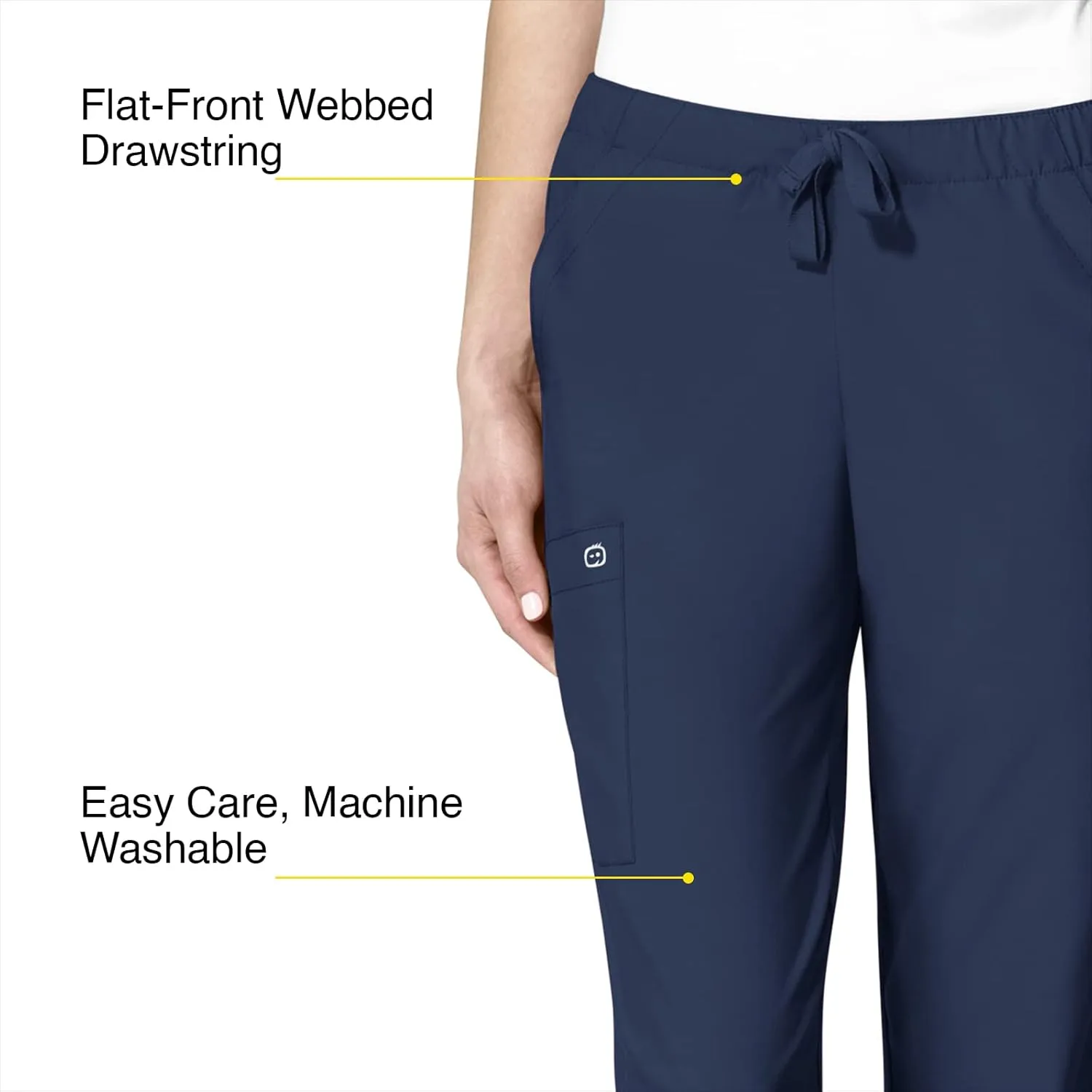 WonderWink Petite Women's Drawstring Pant