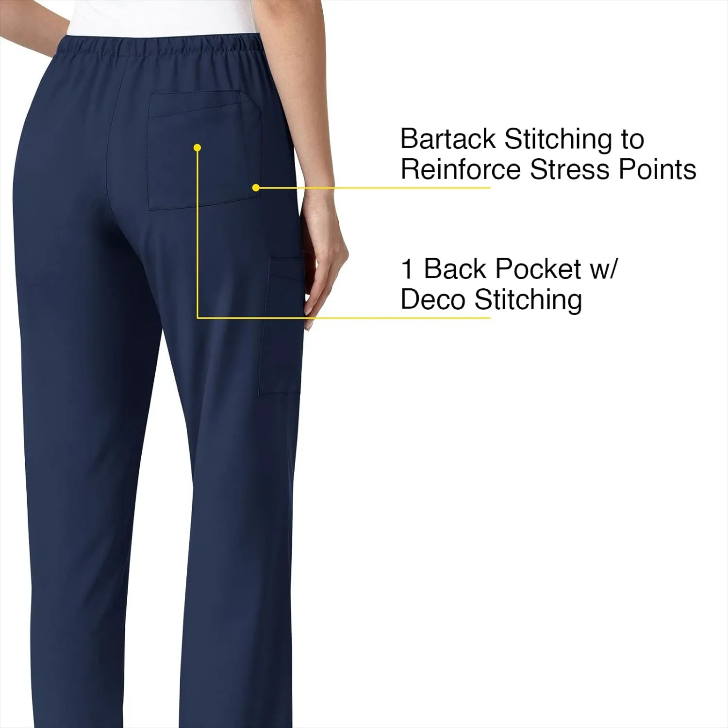 WonderWink Petite Women's Drawstring Pant